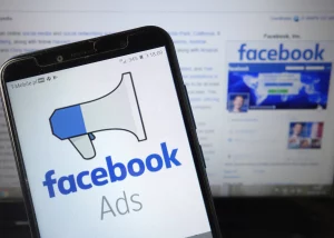 Facebook ads on mobile and computer