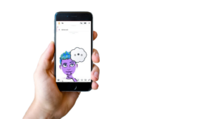 Snapchat AI Mobile Hand
